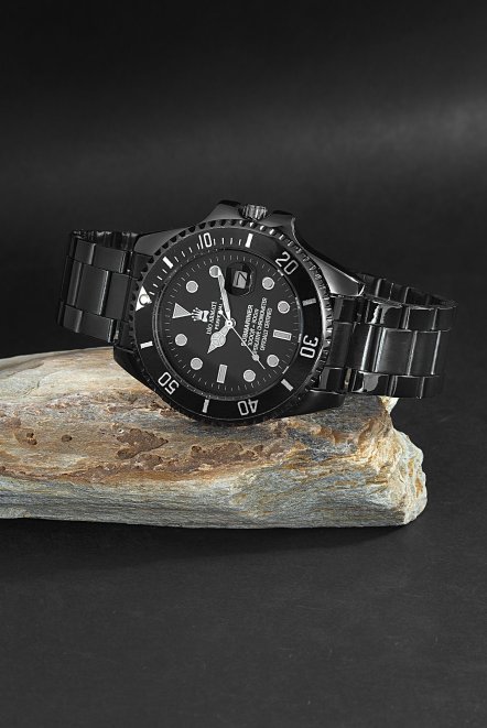 Paslanmaz Ipc Kaplama Lüx Spor Metal Erkek Kol Saati Da5641Ar32 Siyah