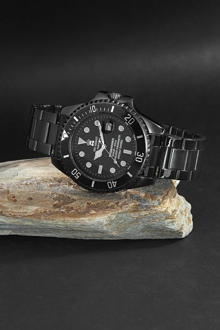 ,Paslanmaz Ipc Kaplama Lüx Spor Metal Erkek Kol Saati Da5641Ar32 Siyah