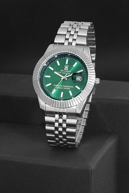 Paslanmaz Ipc Kaplama Lüx Spor Metal Erkek Kol Saati Da5641Ar34 Gümüş Mavi