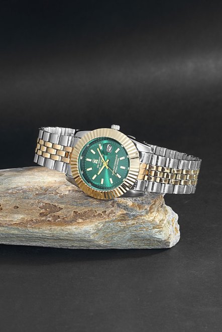 Paslanmaz Ipc Kaplama Lüx Spor Metal Kadın Kol Saati Da5641Ar24 İki Renk