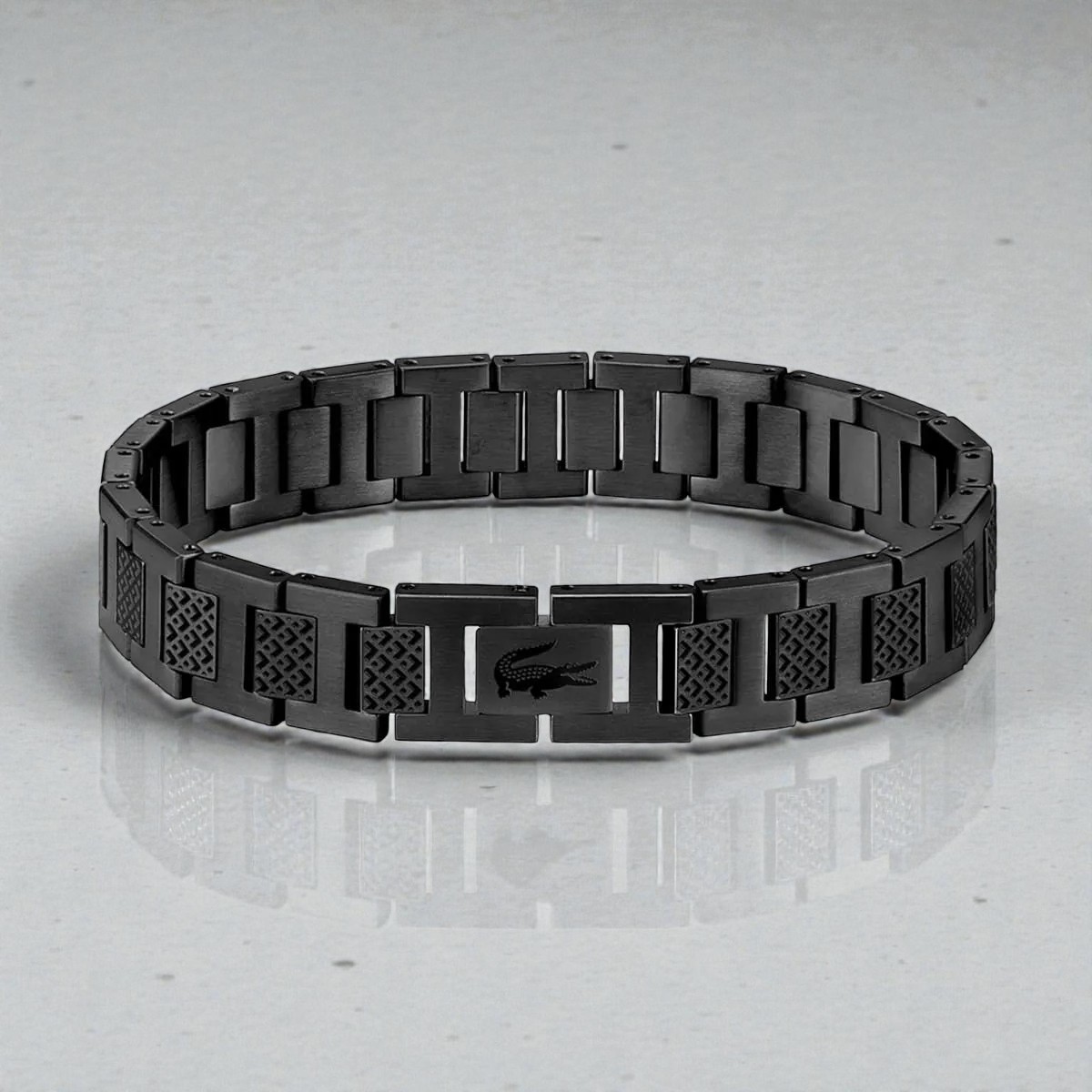 LCST GÜMÜŞ BLACK 3 LÜ BİLEKLİK